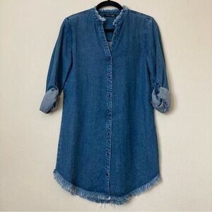 Maven West Denim Dress with Button up Front | New without Tags